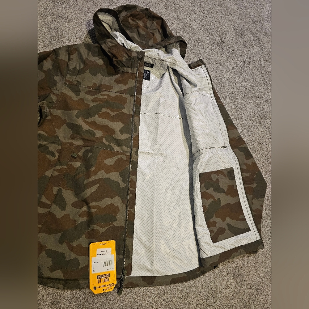 Carhartt Rain Coat- New - Picture 9 of 9